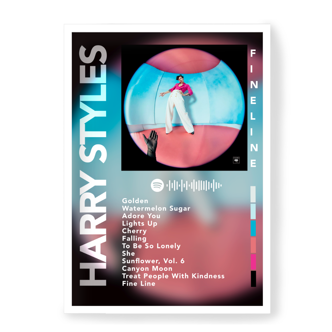 Poster Harry Styles Fine Line