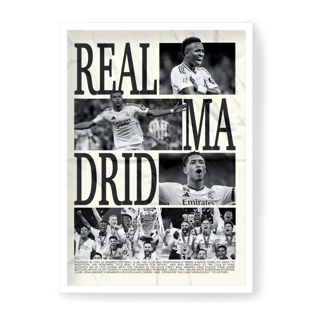 Poster Real Madryt