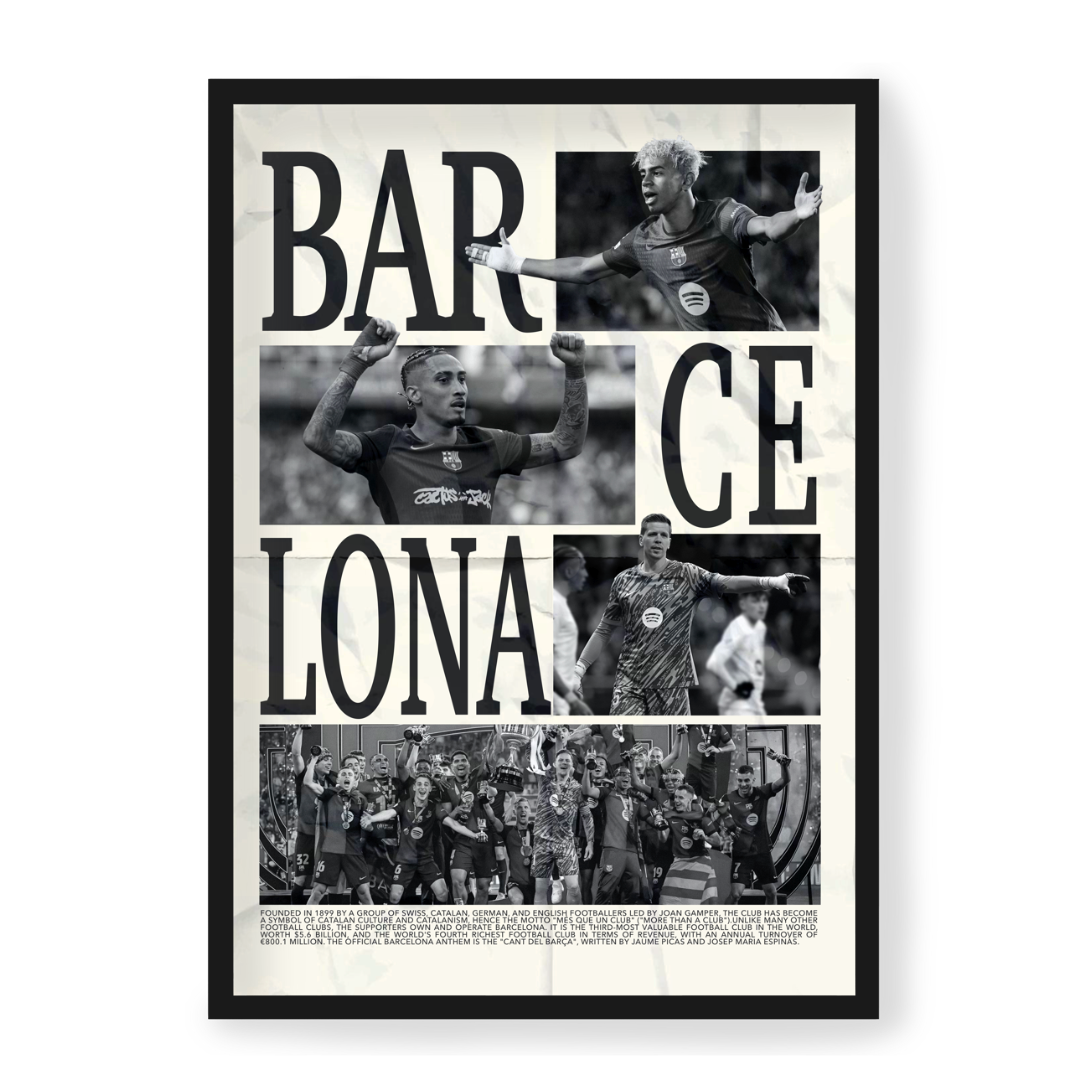 Poster FC Barcelona