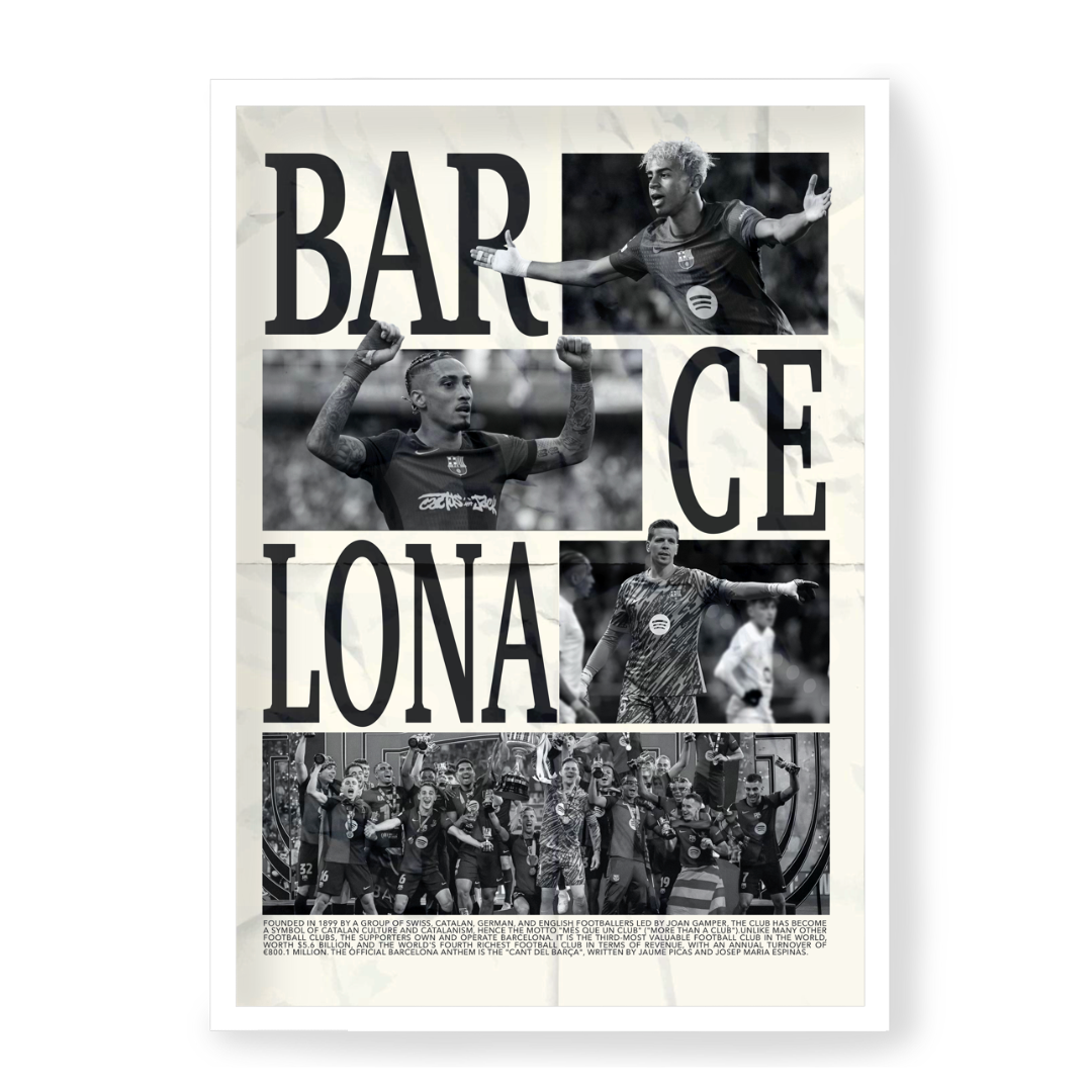 Poster FC Barcelona
