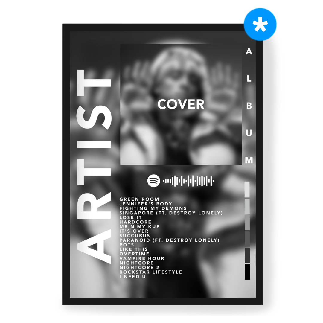 Poster Custom Album