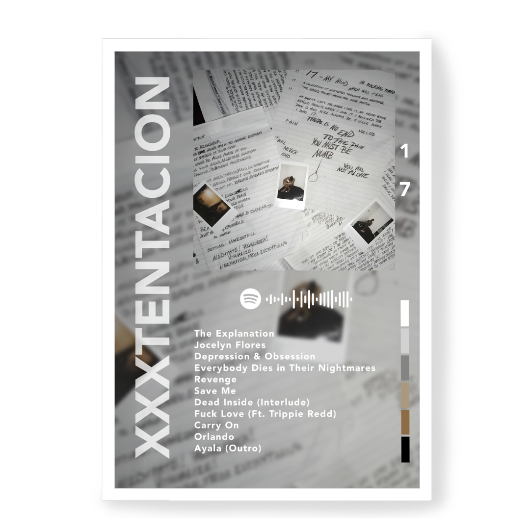 Poster Xxxtentacion 17