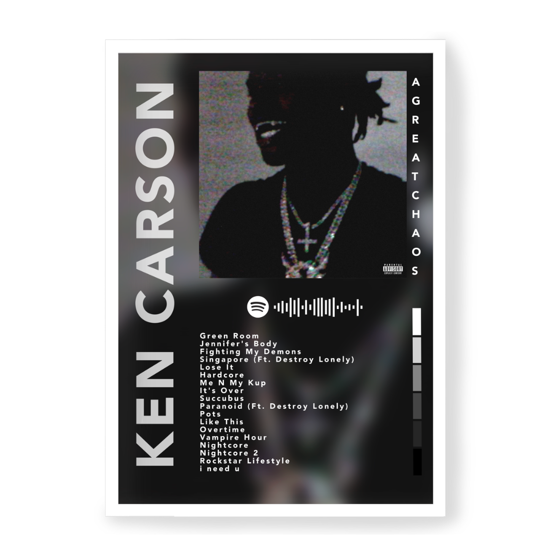 Poster Ken Carson A Great Chaos