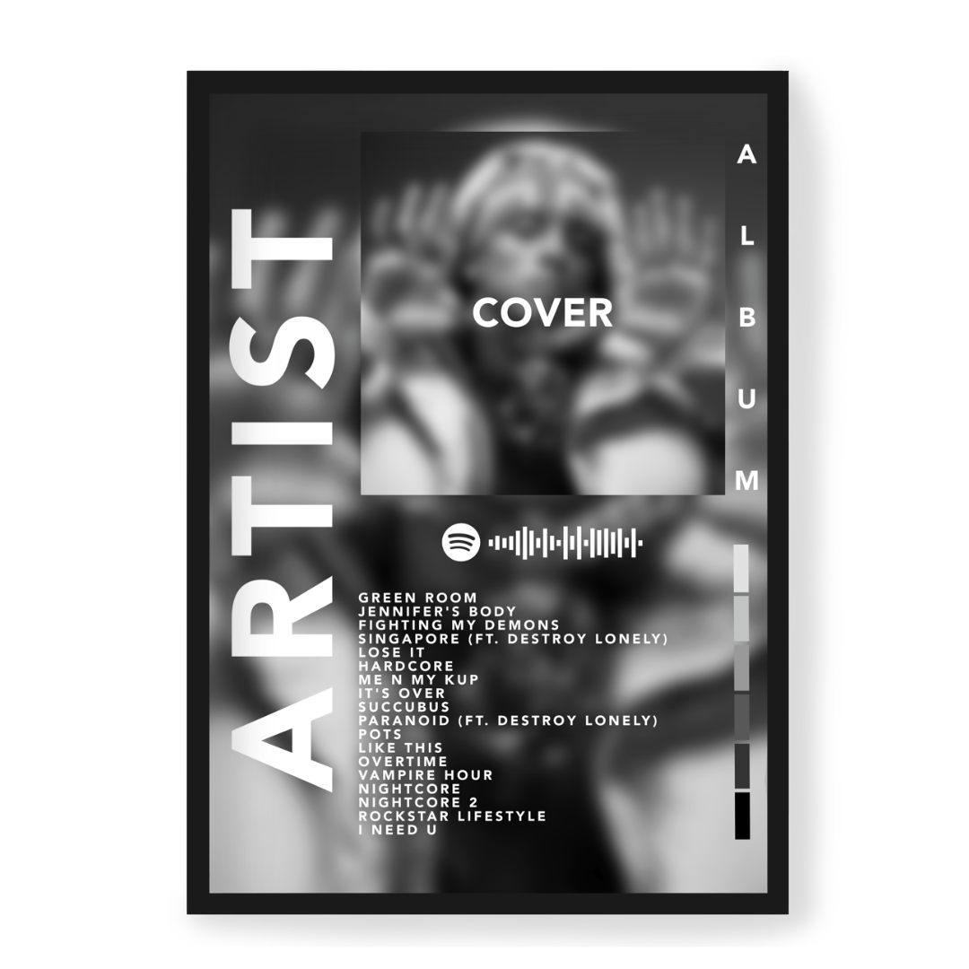 Poster Custom Album