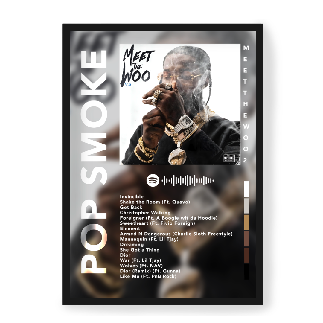 Poster Pop Smoke Meet The Woo 2
