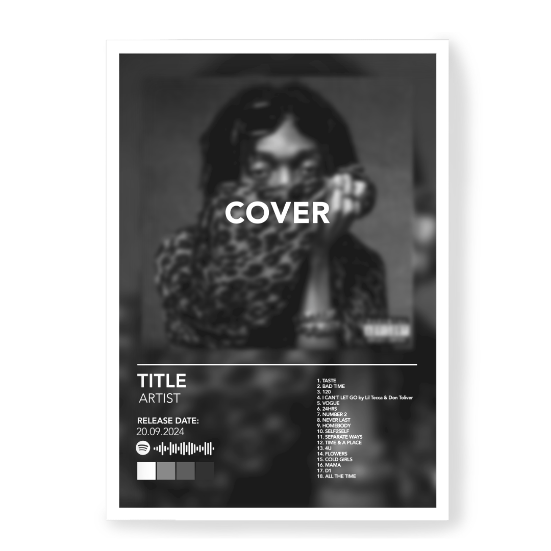 Poster Custom Album