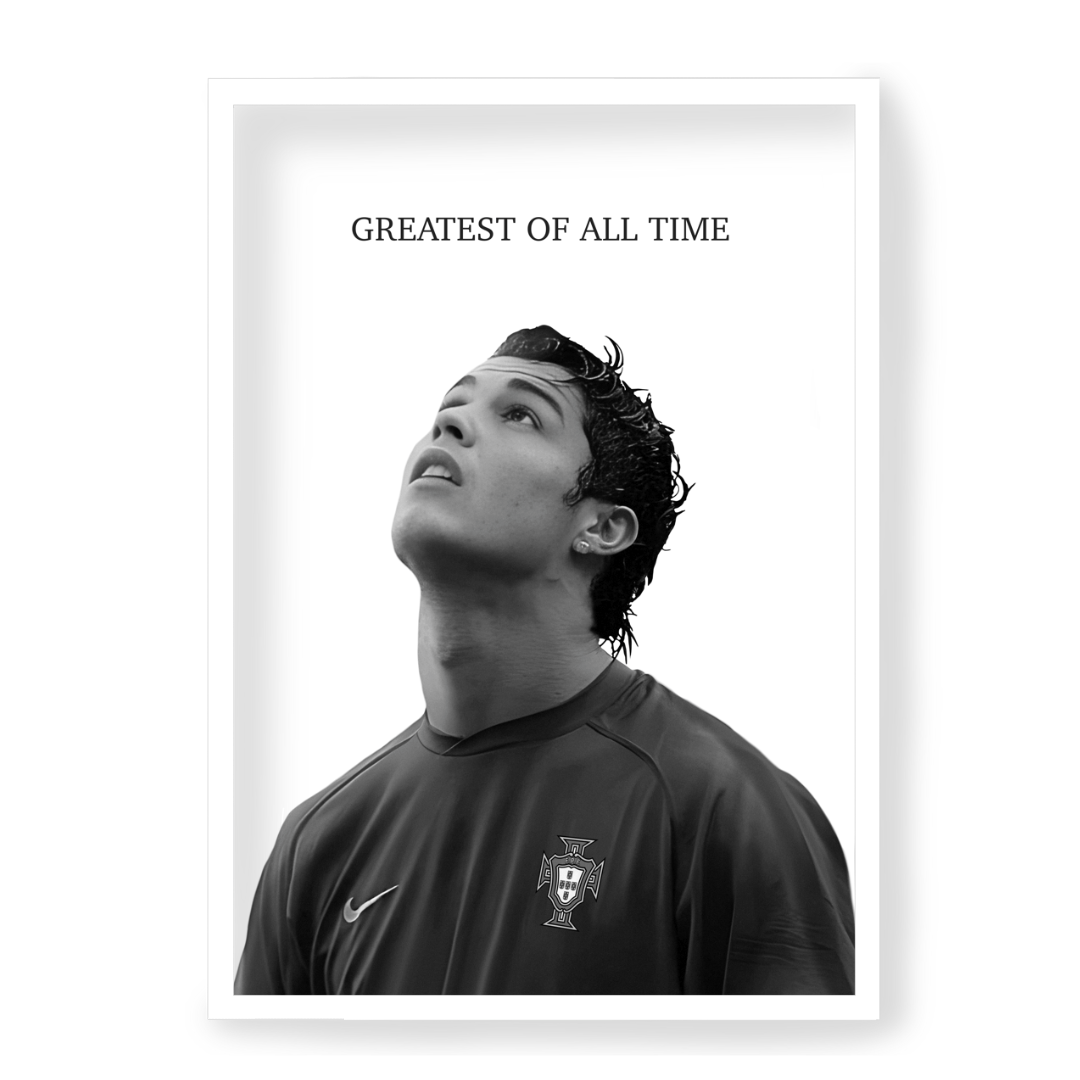 Poster Cristiano Ronaldo GOAT