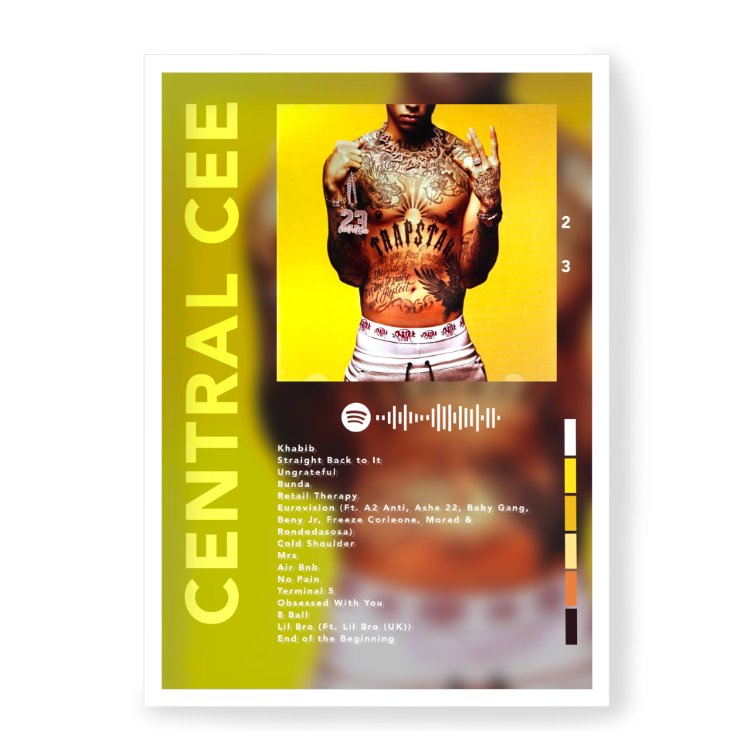 Poster Central Cee 23