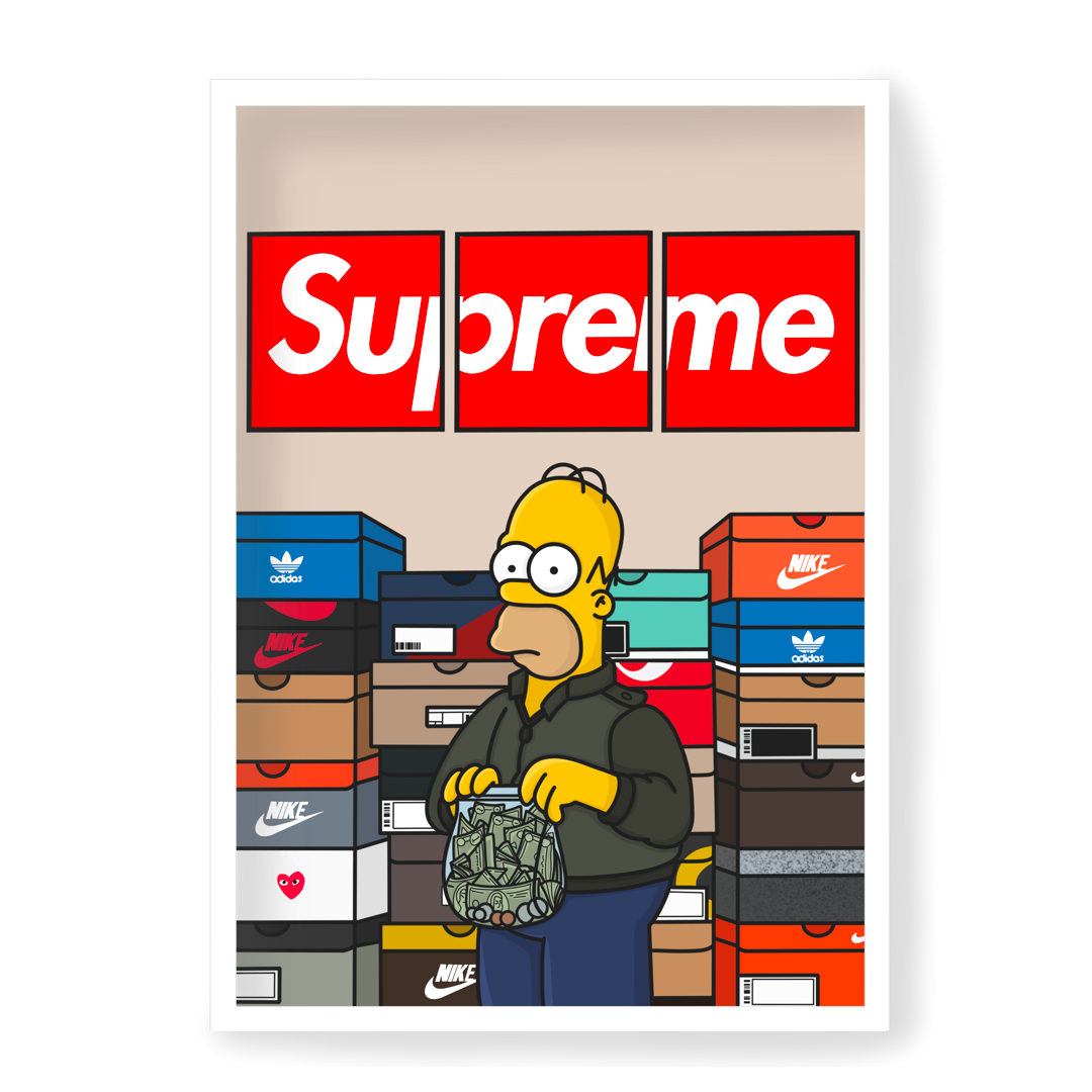 Poster Homer Hypebeast