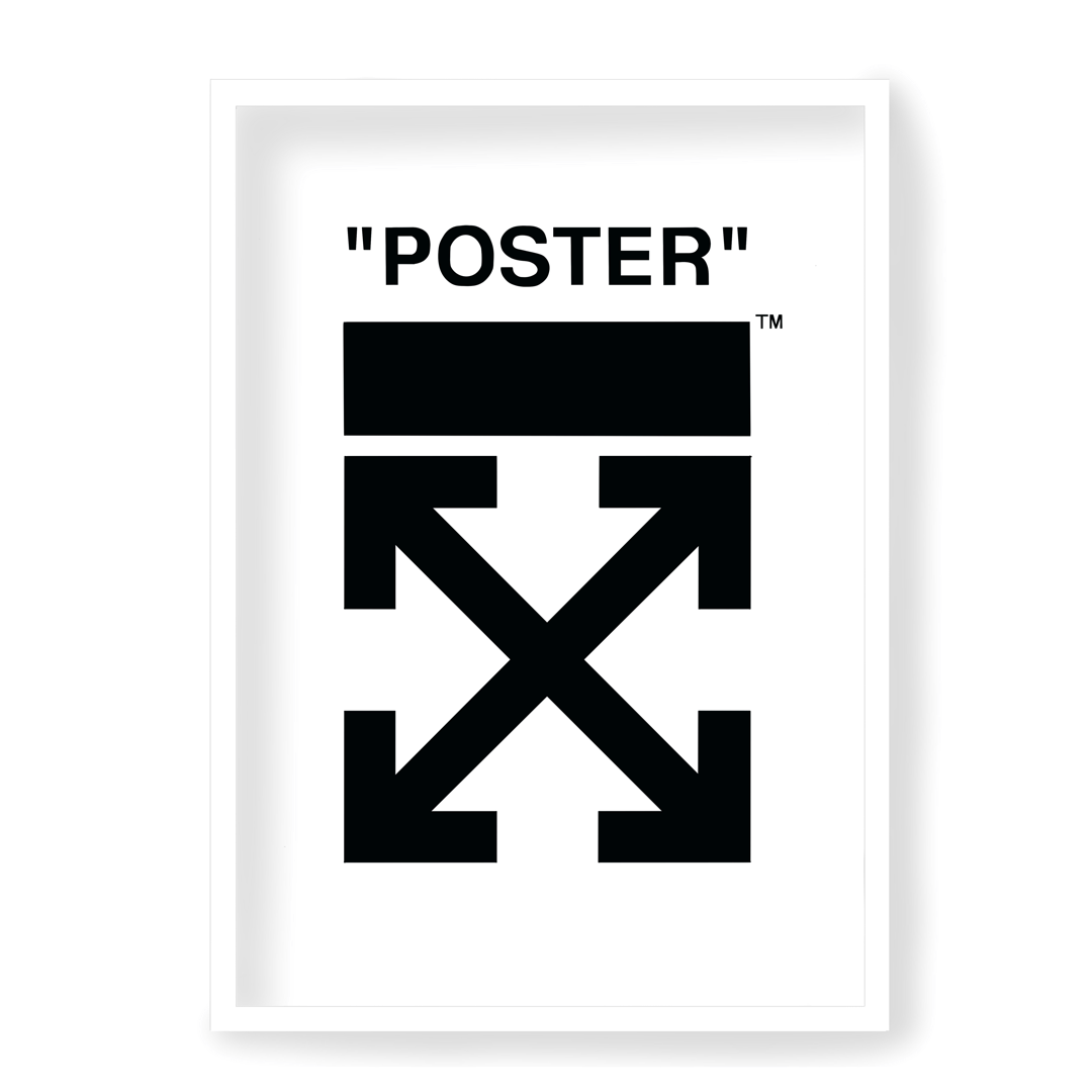 Poster Off White Poster