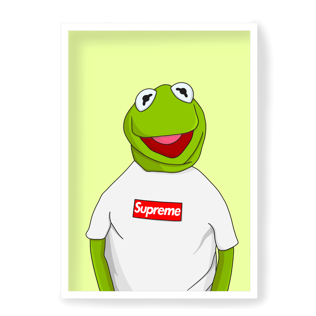Poster SUPREME Kermit
