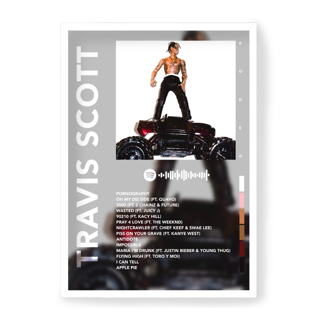 Poster Travis Scott Rodeo