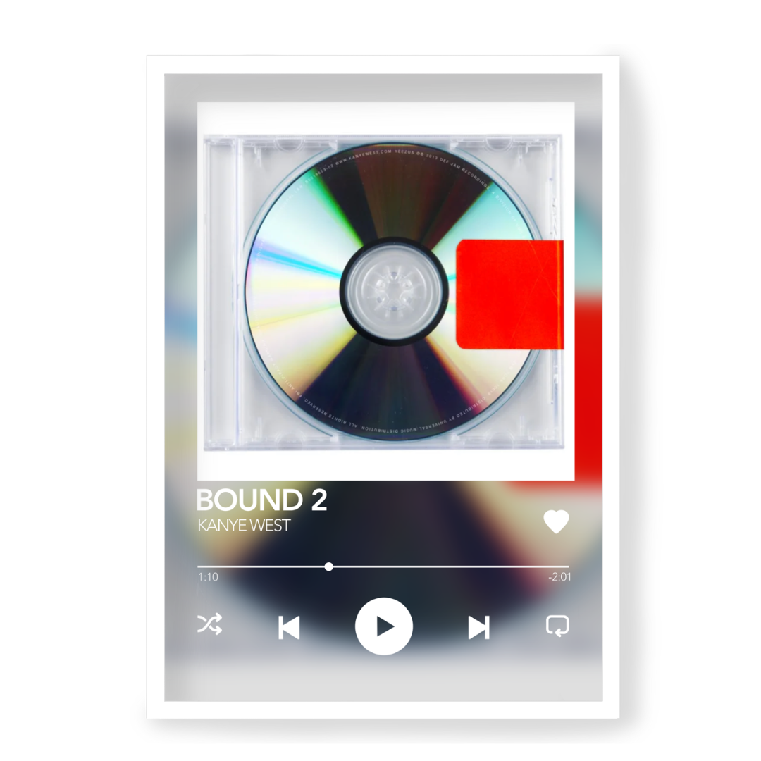 Poster Kanye West Bound 2