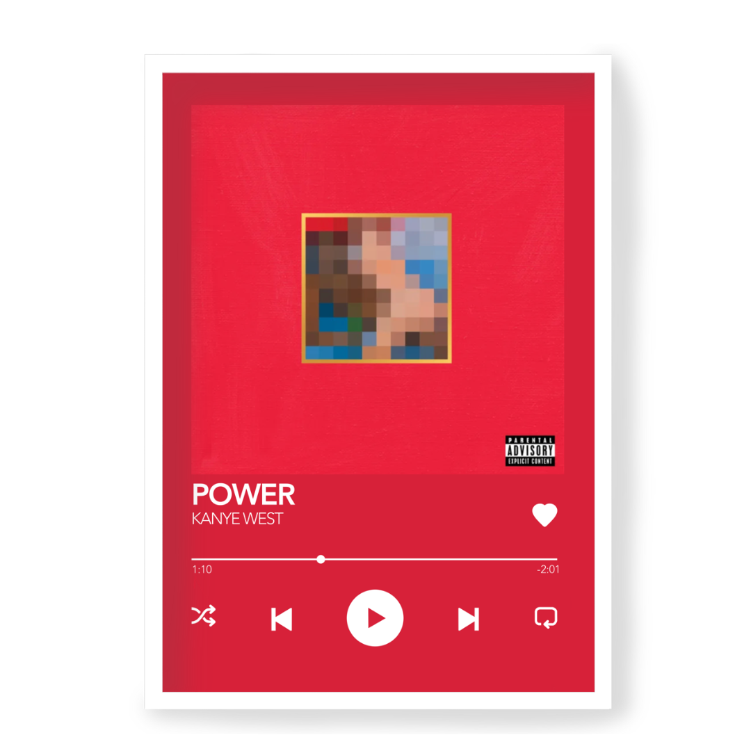 Poster Kanye West Power