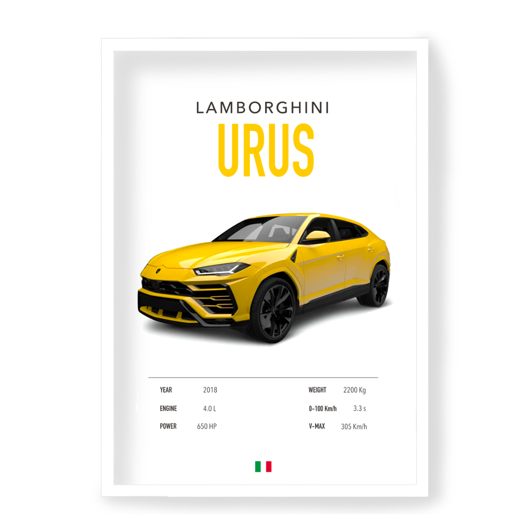 Poster Lamborghini Urus