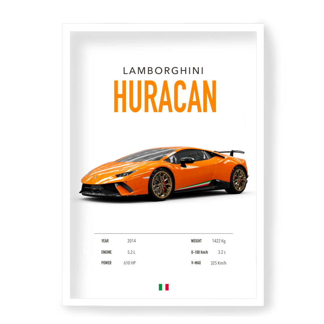 Poster Lamborghini Huracan