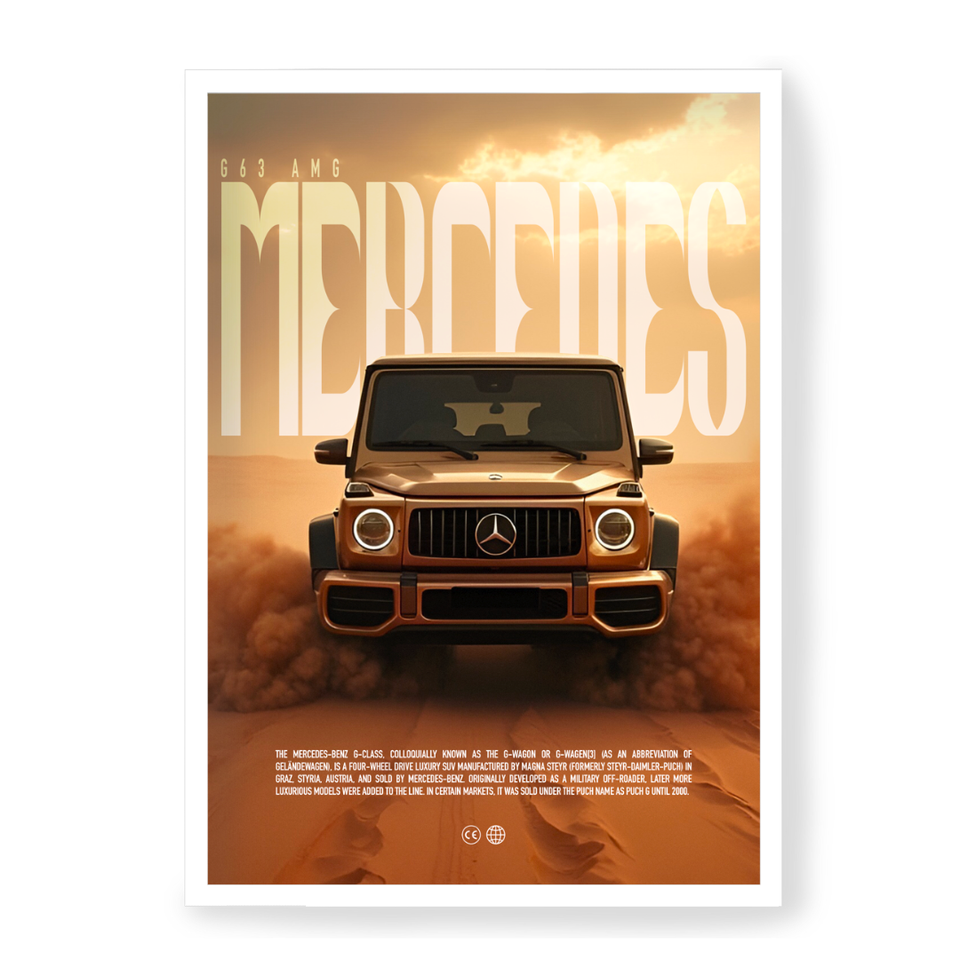 Poster Mercedes G63