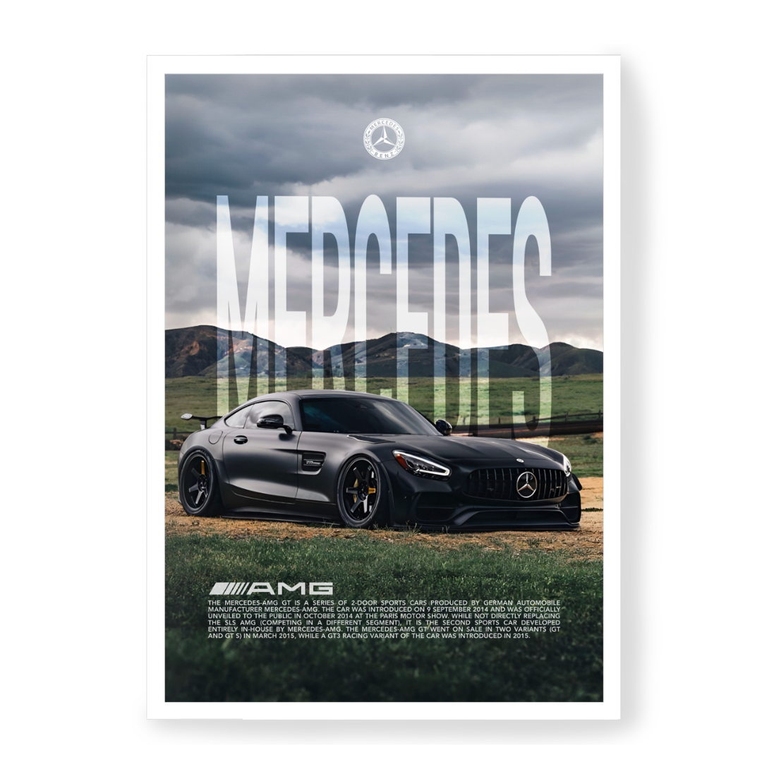Poster Mercedes AMG