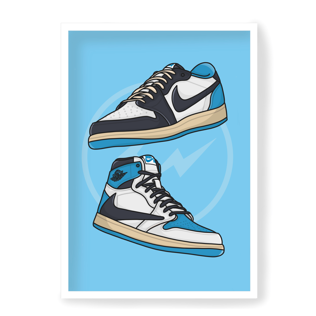 Poster Travis x Fragment