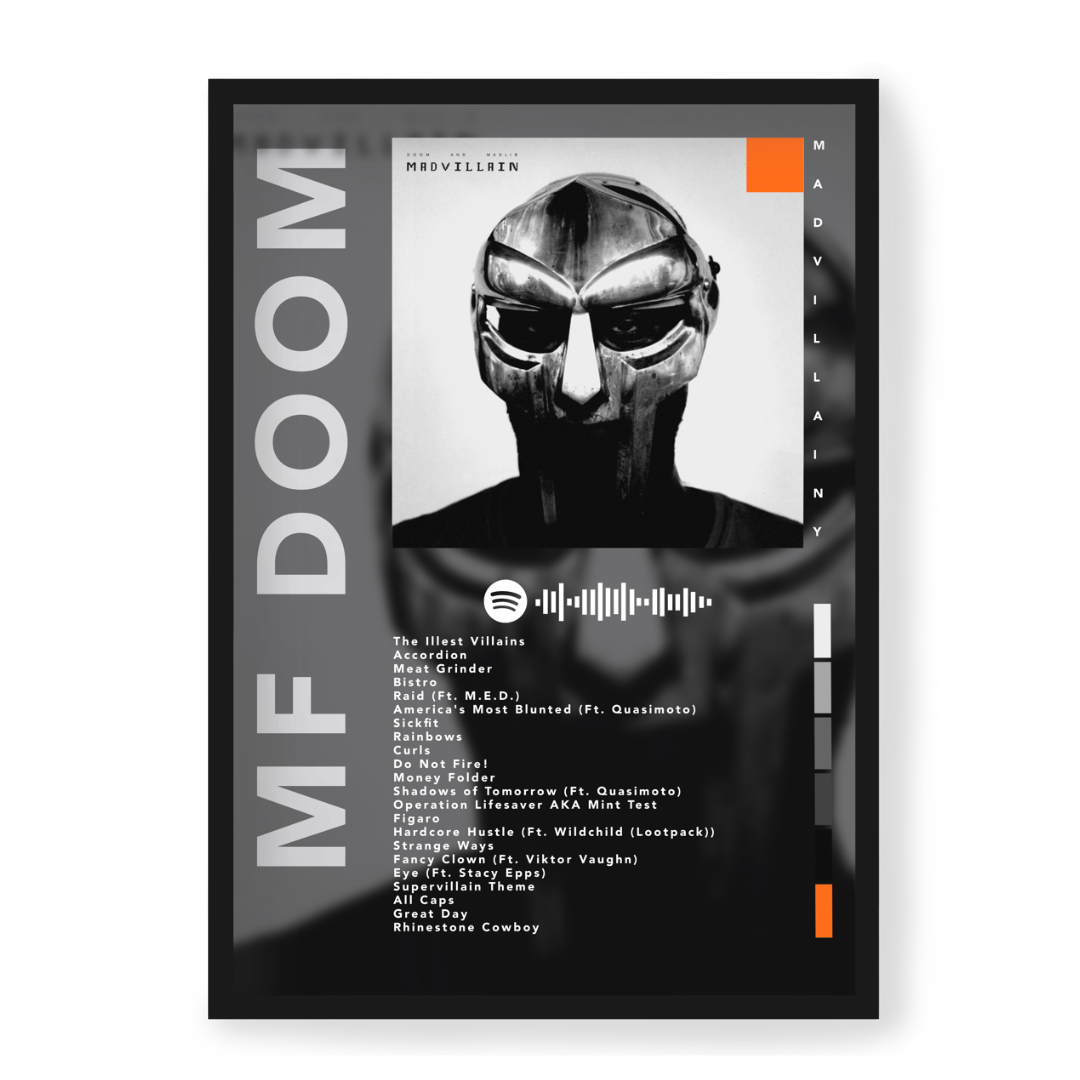 Poster MF DOOM Madvillainy