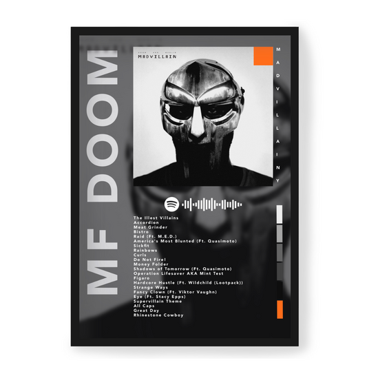 Poster MF DOOM Madvillainy