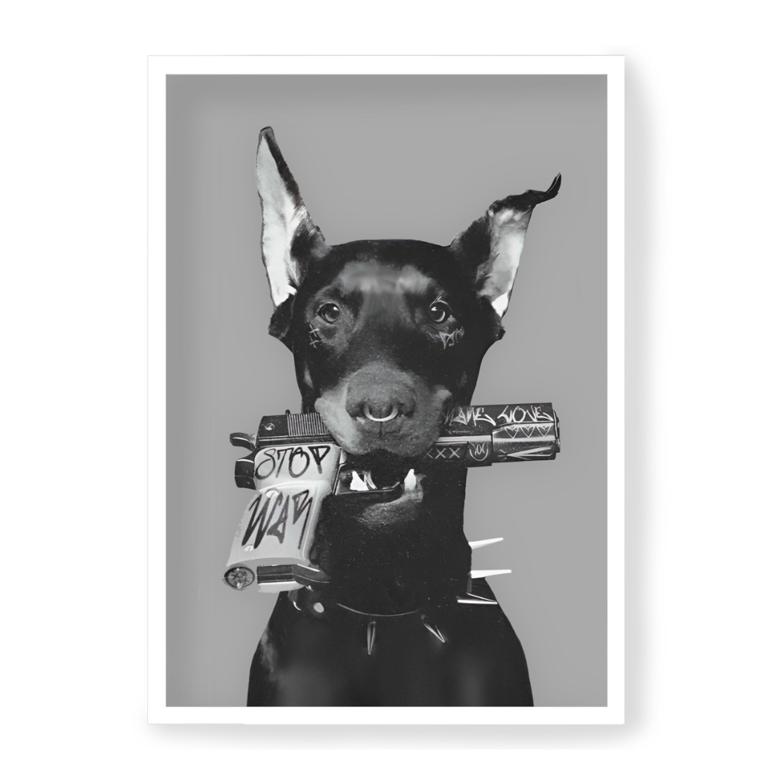 Poster Doberman