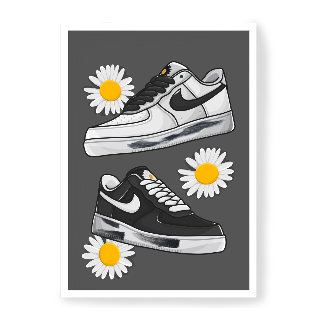 Poster Air Force 1 Parra Noise