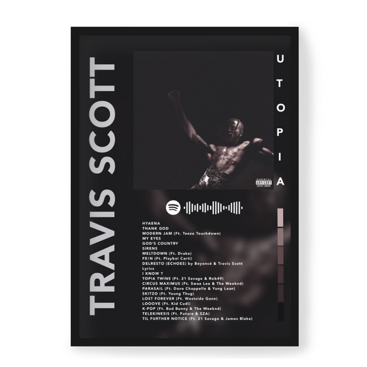 Poster Travis Scott Utopia