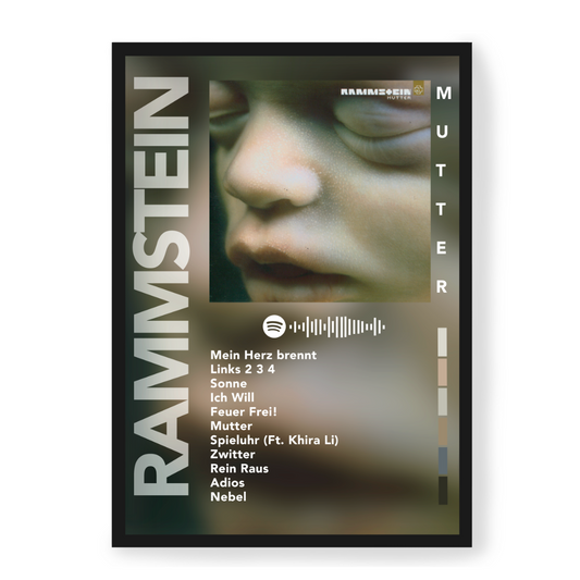 Poster Rammstein Mutter