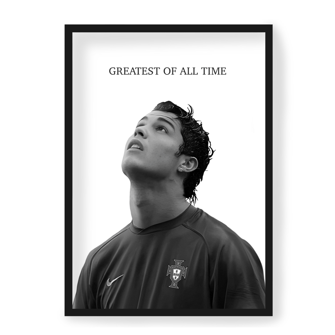 Poster Cristiano Ronaldo GOAT