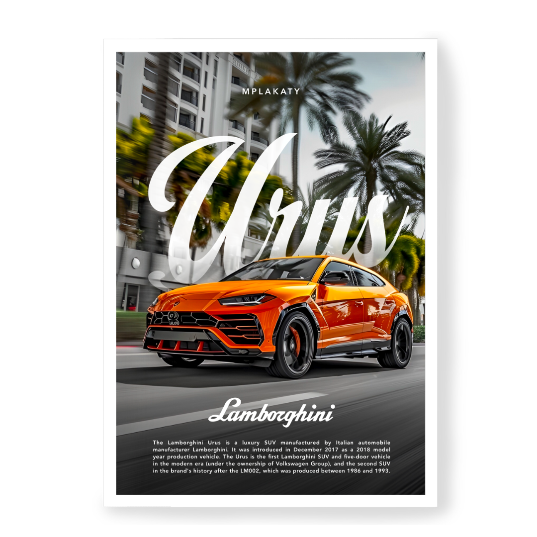 Poster Lamborghini Urus