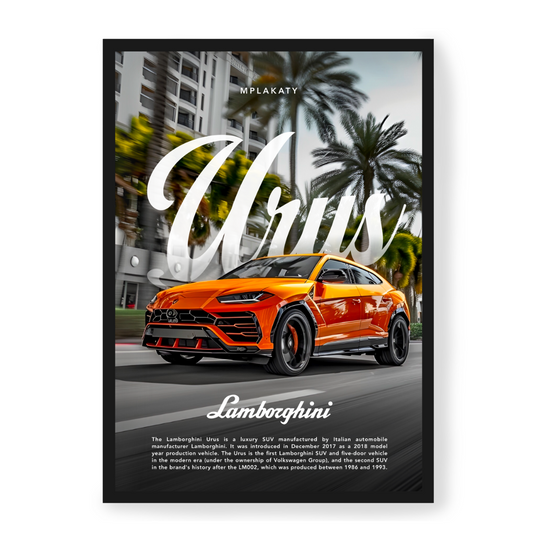 Poster Lamborghini Urus