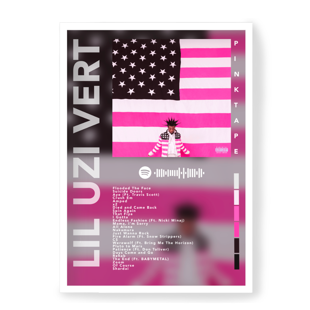 Poster Lil Uzi Vert Pink Tape