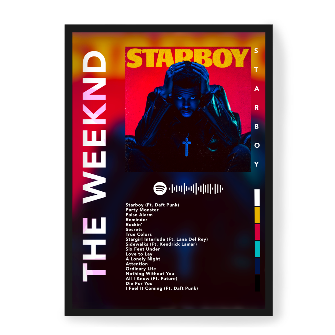 Poster The Weeknd Starboy