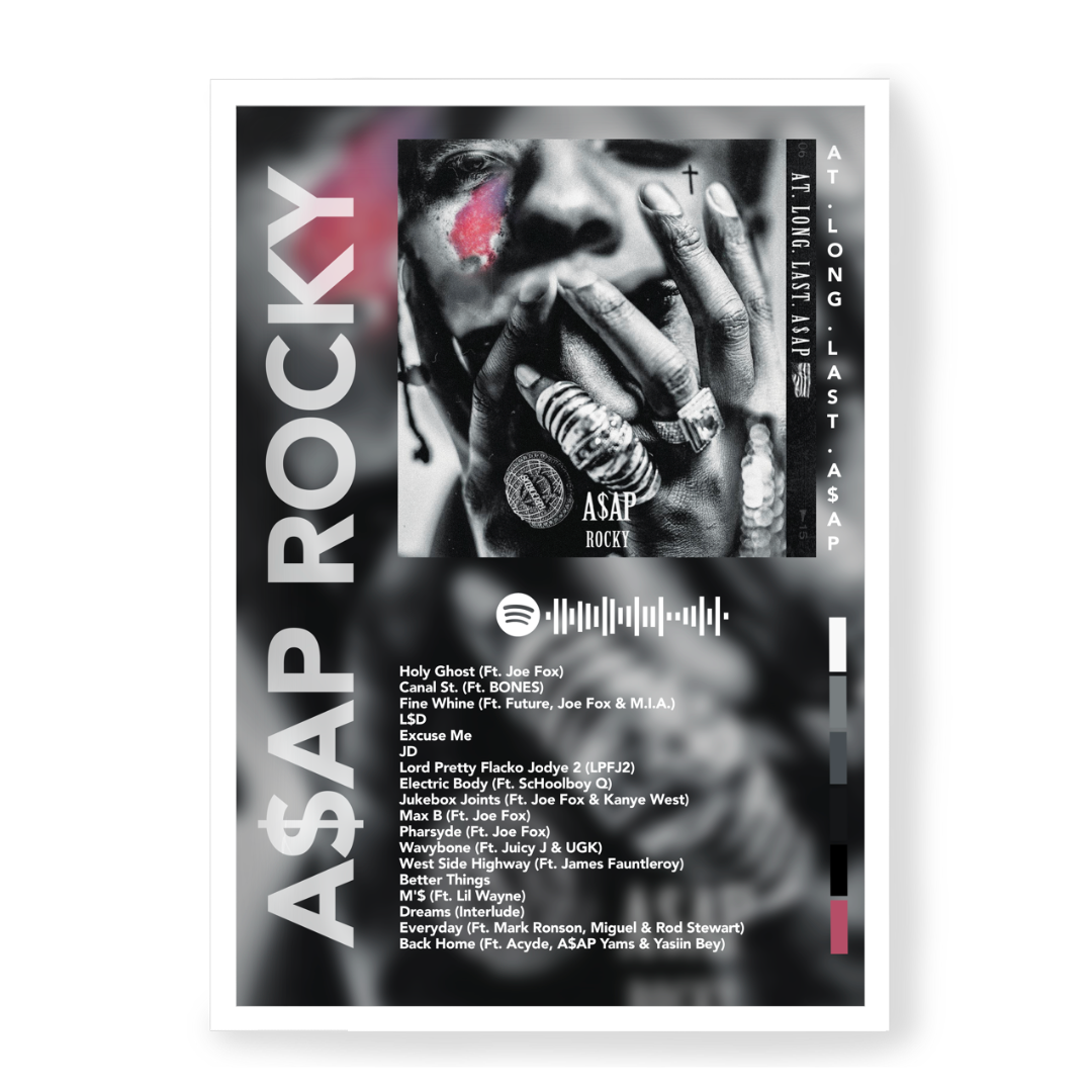 Poster A$AP ROCKY At.Long.Last.A$AP