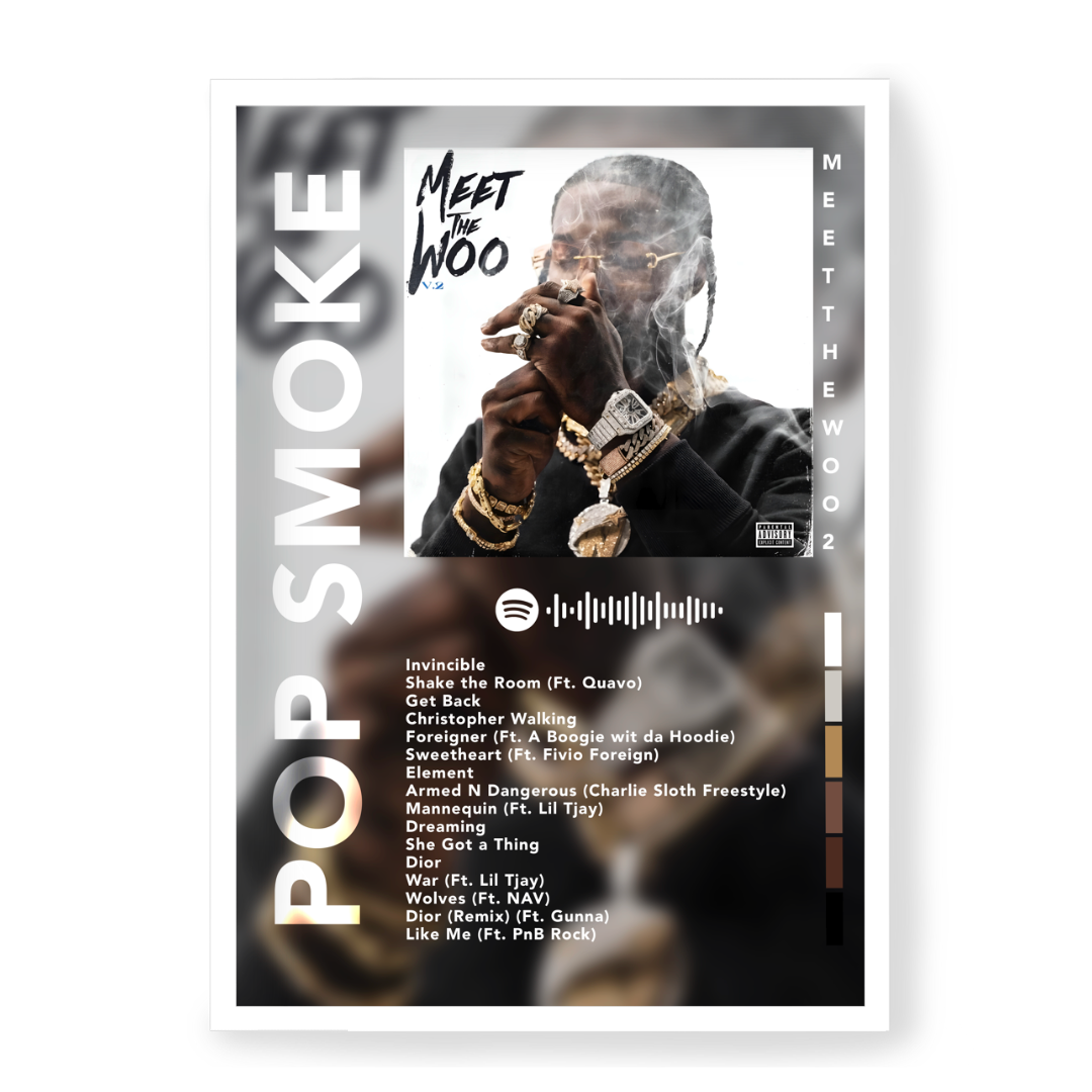 Poster Pop Smoke Meet The Woo 2