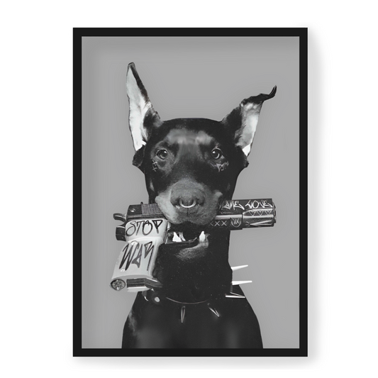 Poster Doberman