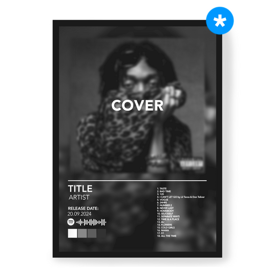 Poster Custom Album