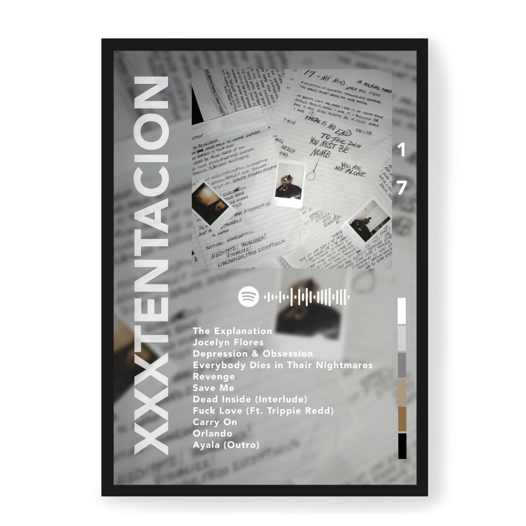 Poster Xxxtentacion 17