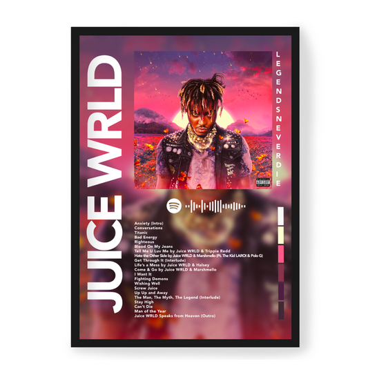 Poster Juice WRLD Legends Never Die