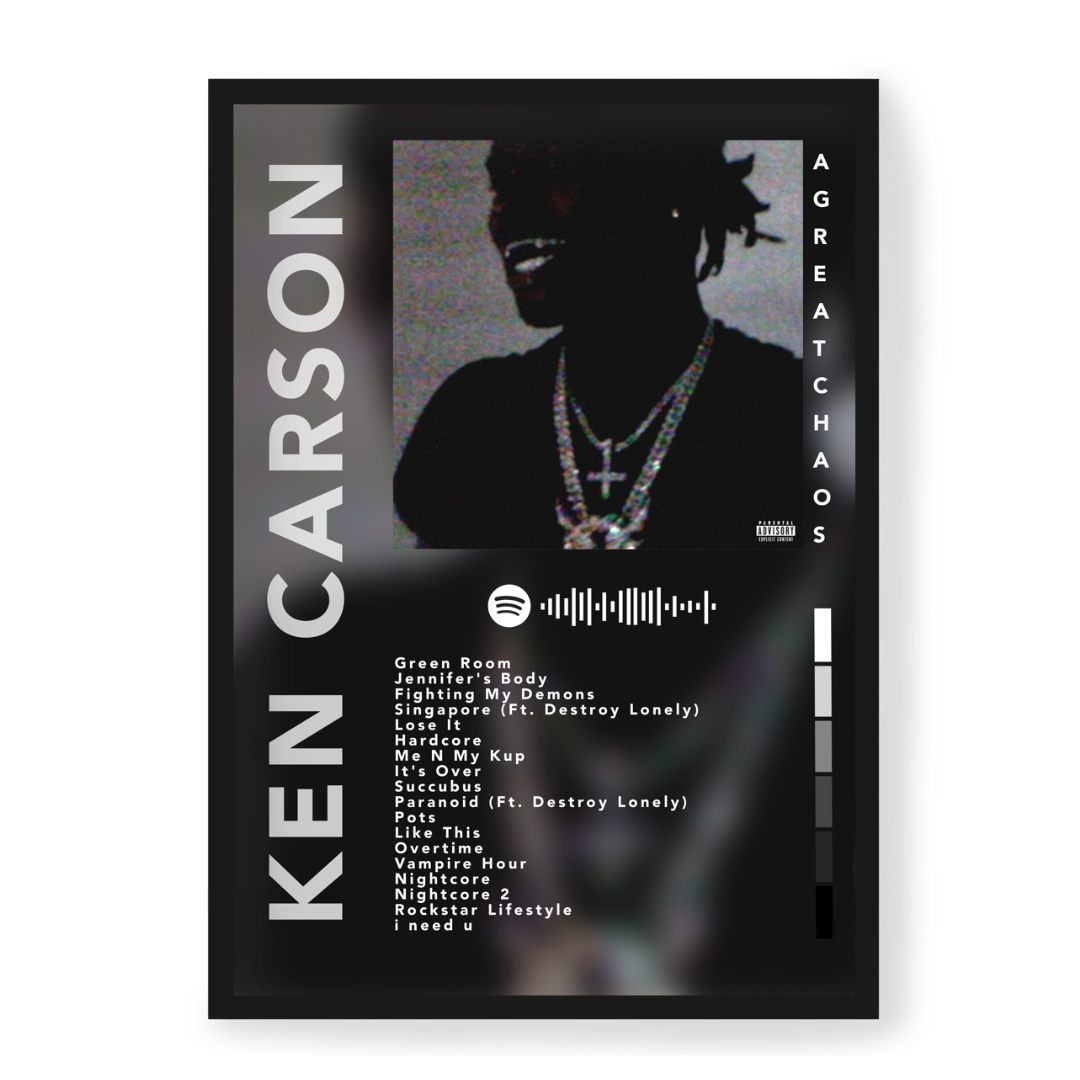 Poster Ken Carson A Great Chaos