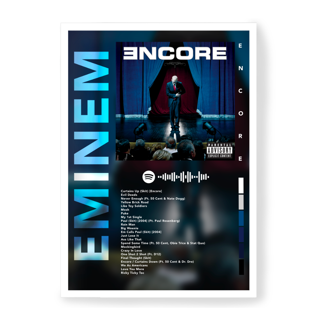 Poster Eminem Encore