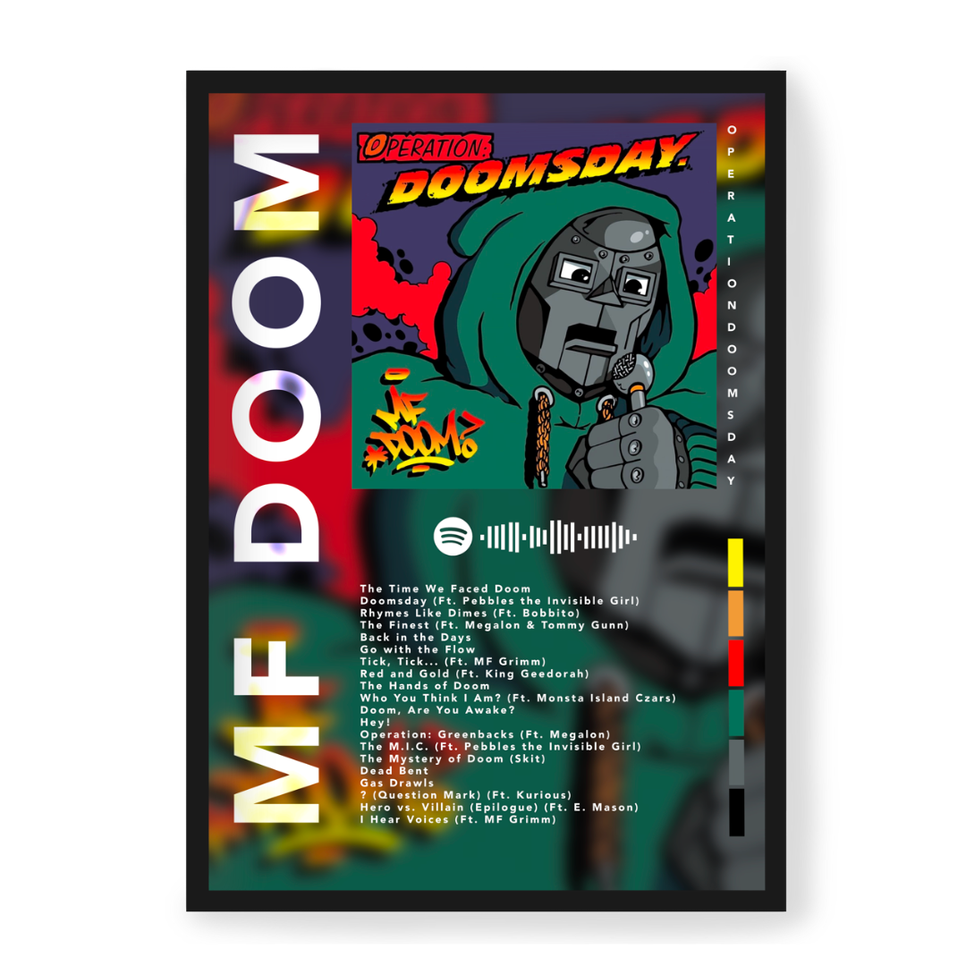Poster MF DOOM Operation Doomsday