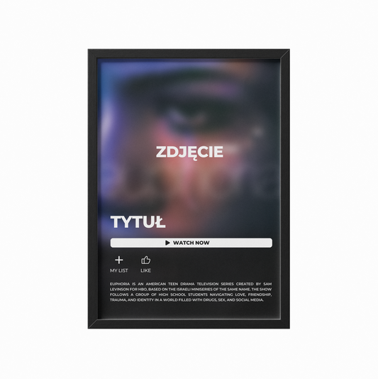 Plakat z własnym Serialem / Filmem HBO MAX
