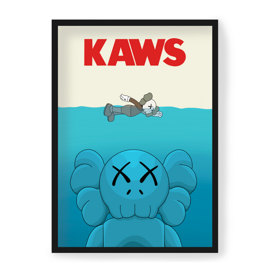 Poster Kaws Jaws
