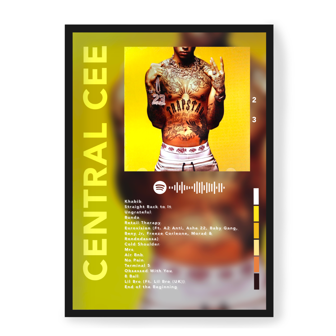 Poster Central Cee 23