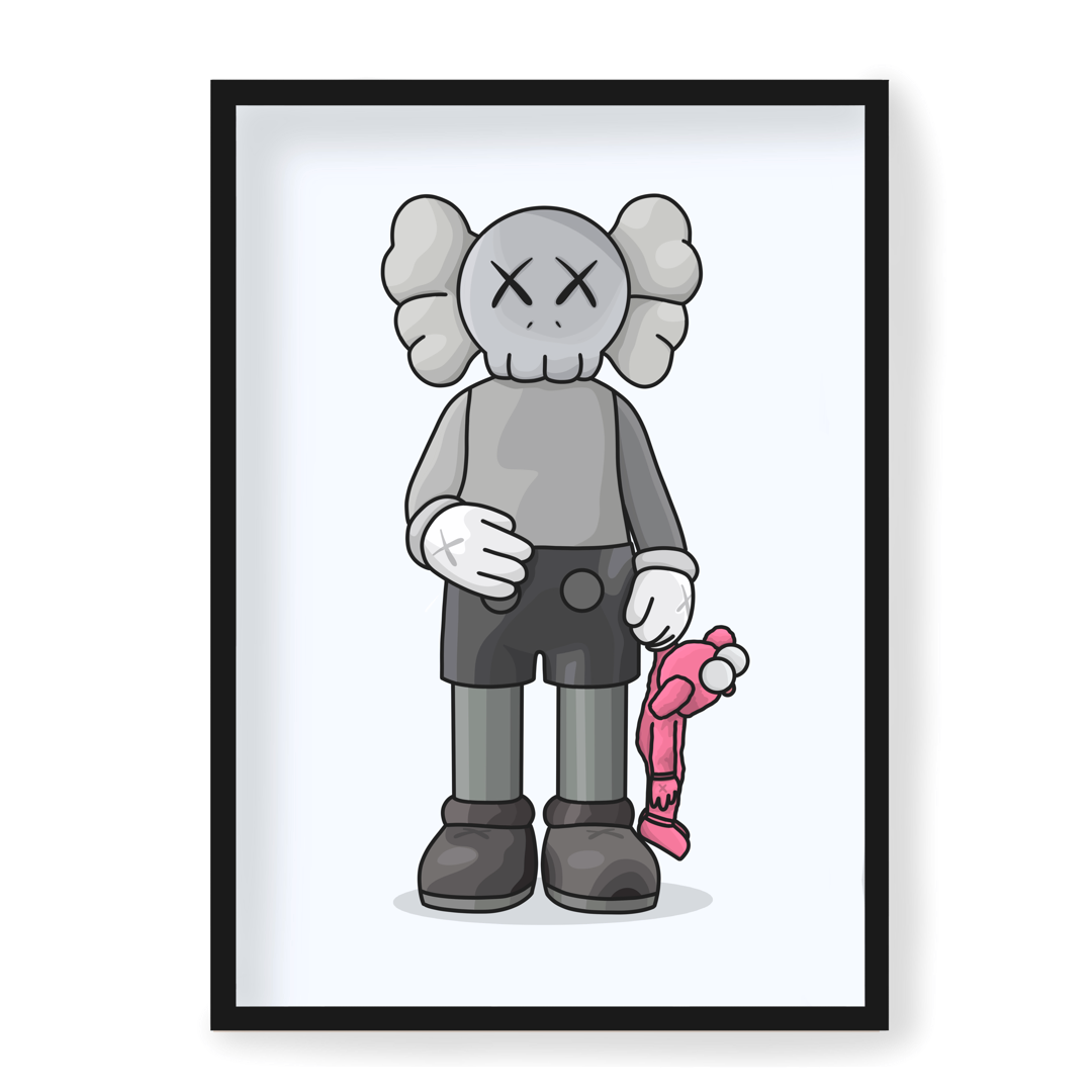 Poster Kaws Share