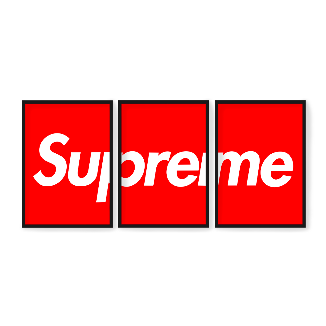 Poster SUPREME x3