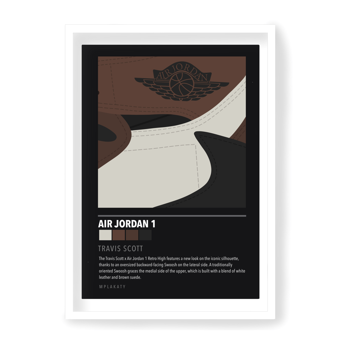 Poster Jordan 1 Travis Scott