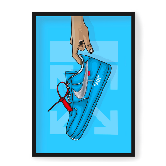 Poster Nike Air Force 1 Off White MCA